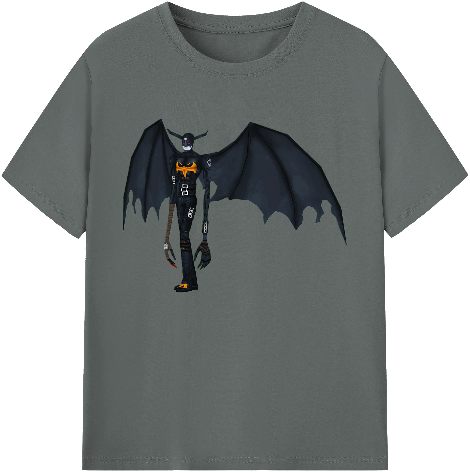 （画像用） Digimon デジタルモンスター/デジモン 綿100％ メンズ半袖Tシャツ｜肌触りやわらか＆通気性